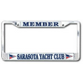 Standard Chrome Die Cast License Plate Frame